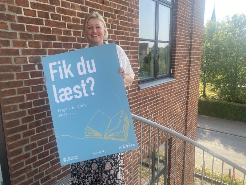 Bibliotekar Annebeth glæder sig til gode snakke i læseklubben.